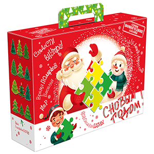 Пазлы в подарке 1000г Премиум