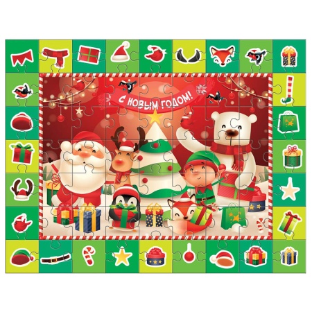 Пазлы в подарке 600г Люкс ПКЗМ-24л