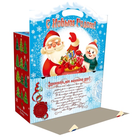 Сладкий подарок «Письмо Мороза с играми» 300г Премиум ПК26-04мп