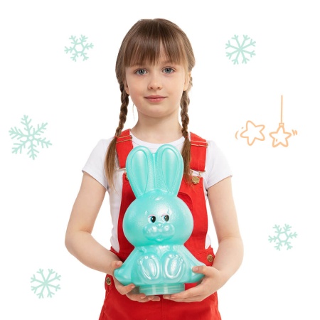 Зайчик (бирюзовый) 300г Стандарт ППЗ-03мс