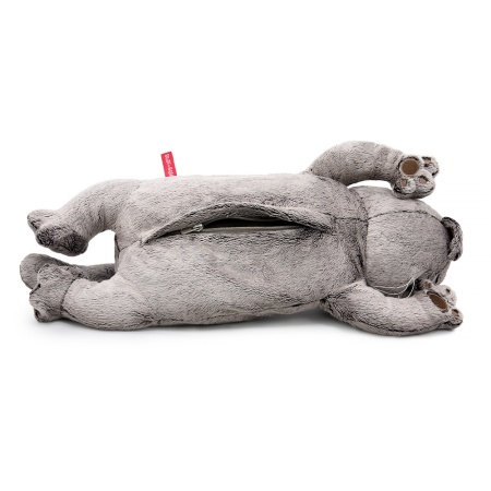 Новогодний подарок «Кот Басик сонный с карманом на молнии (пижамница)» 600г ПМЛ-03п