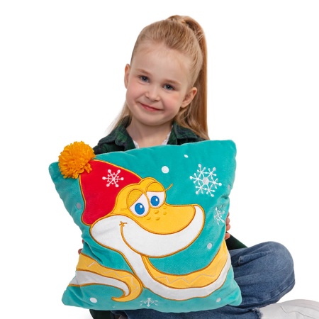 Новогодняя подушка со сладостями Фрэнки ПТЗМ-19Э