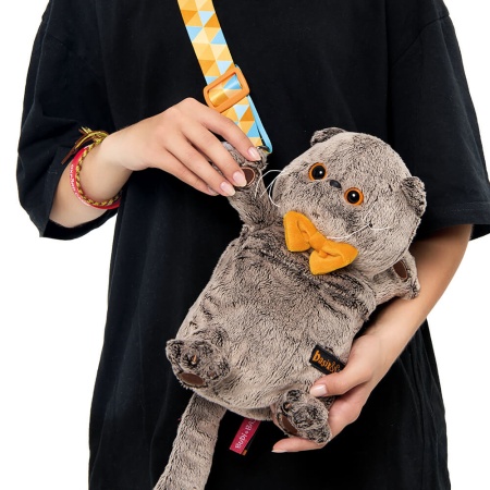 Новогодний подарок «Сумка Кот Басик в галстуке-бабочке» 130г ПМЛ-05п