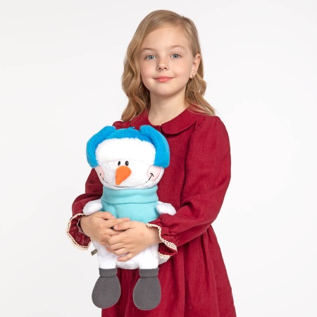 Новогодняя упаковка «Снеговик Сережка» УТБ-26