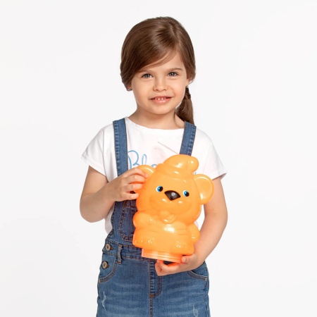 Новогодняя упаковка «Сластёна (оранжевый)» ПТ-03о